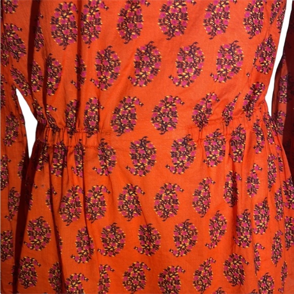 Tory Burch long sleeved multi color top. Size 6.  Absolutely beautiful - Picture 12 of 14